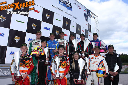 Nederlanders en Belgen in de prijzen bij Rotax Euro Challenge Wackersdorf